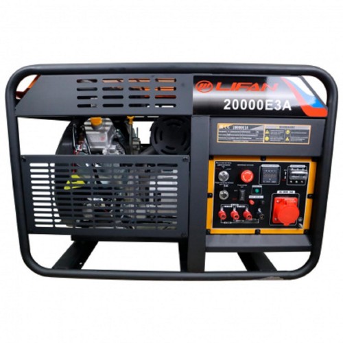 Генератор бензиновый LIFAN 20000E3А трехфазный - изображение 3