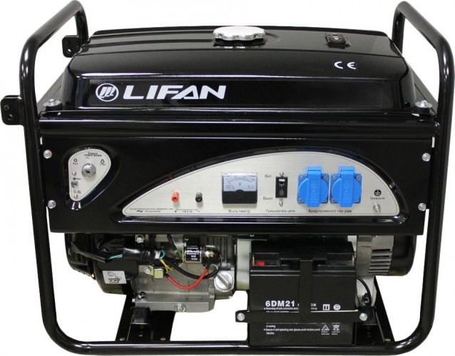 Генератор бензиновый LIFAN  6500Е (5GF-4) 6500E(5GF-4)