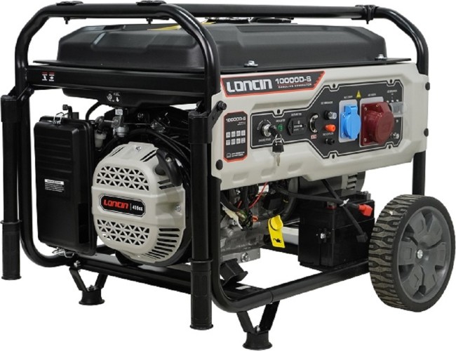 Генератор бензиновый LONCIN LC10000D-S трехфазный 00-00157639 - изображение 5