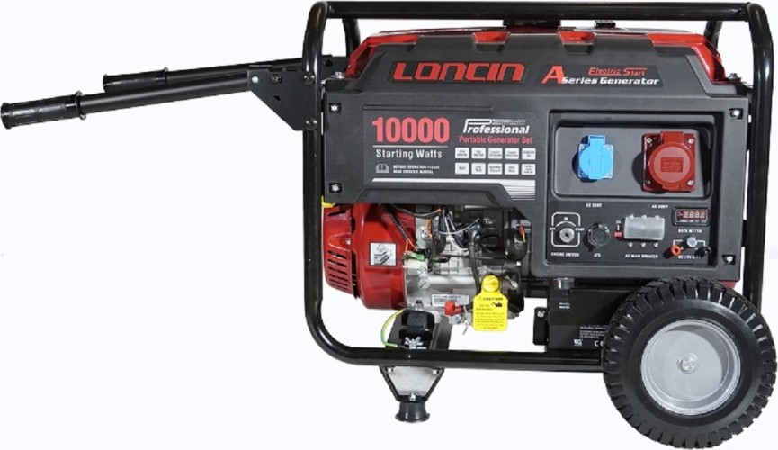 Генератор бензиновый LONCIN LC10000D-AS трехфазный 00-00152817