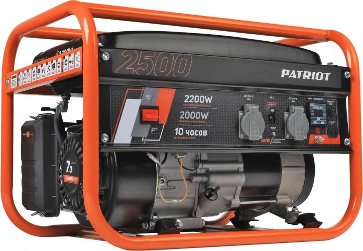 Генератор бензиновый PATRIOT GRS 2500 476102230 - изображение 5