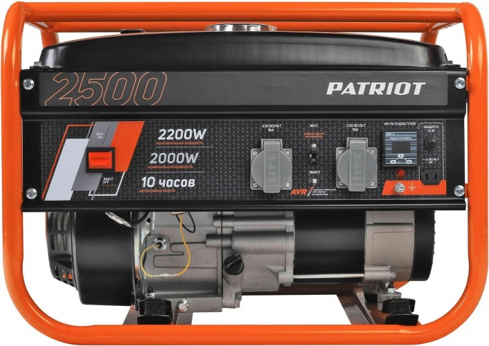 Генератор бензиновый PATRIOT GRS 2500 476102230 - изображение 4