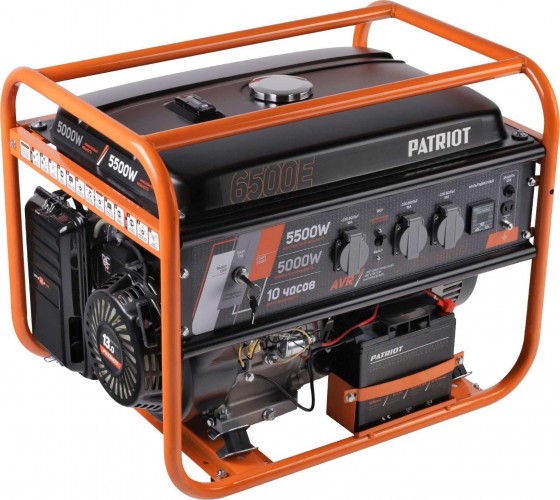 Генератор бензиновый PATRIOT GRS 6500 E 476102271 - изображение 2