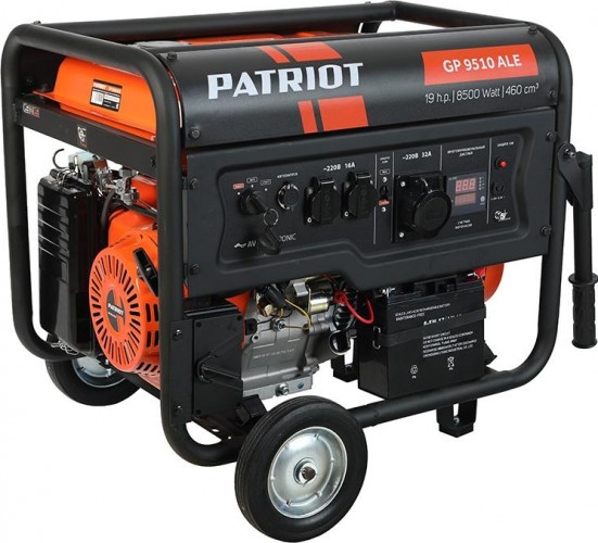 Генератор бензиновый PATRIOT GP 9510 ALE с возможностью автоматизации 474101805