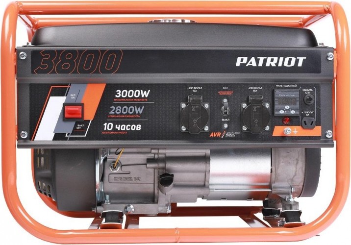 Генератор бензиновый PATRIOT GRS 3800 476102255 - изображение 5