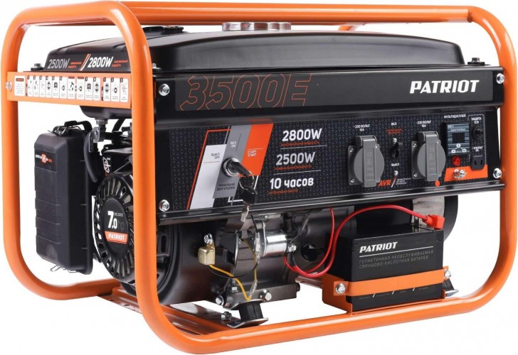 Генератор бензиновый PATRIOT GRS 3500E 476102250