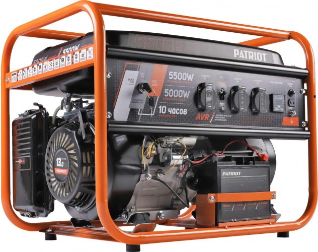 Генератор бензиновый PATRIOT GRS 6500 E 476102271 - изображение 3