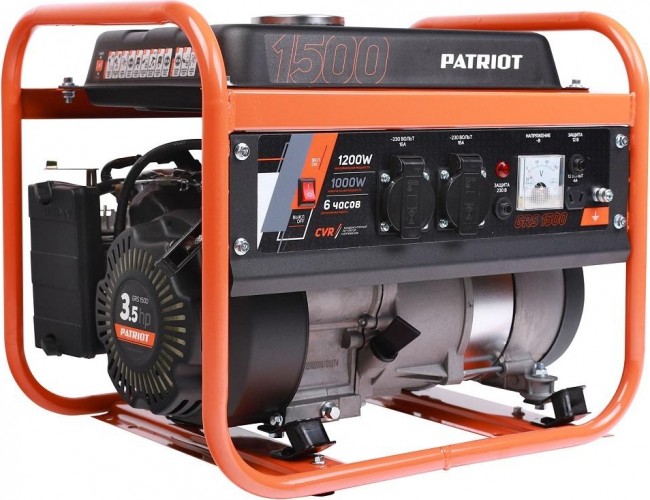 Генератор бензиновый PATRIOT GRS 1500 476102225