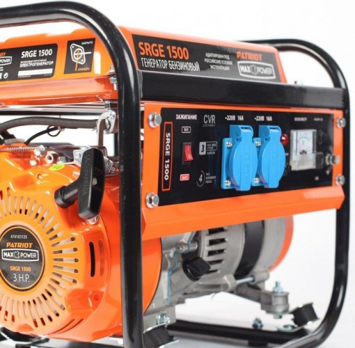 Генератор бензиновый PATRIOT MaxPower SRGE 1500 474103125 - изображение 2