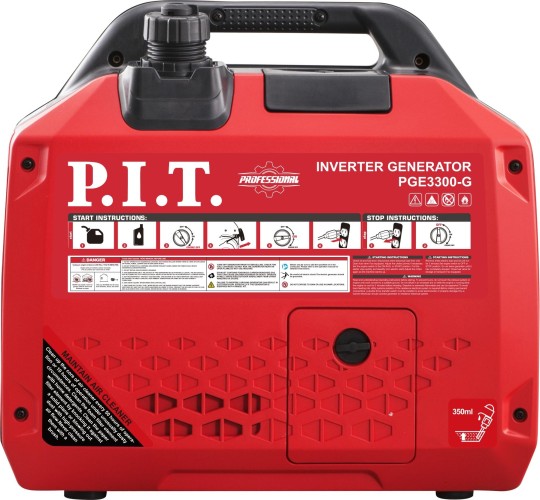 Генератор бензиновый P.I.T. PGE 3300-G инверторный PGE3300-G - изображение 3