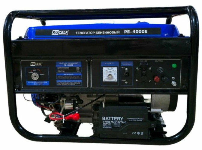 Генератор бензиновый RUCELF PE-4000E