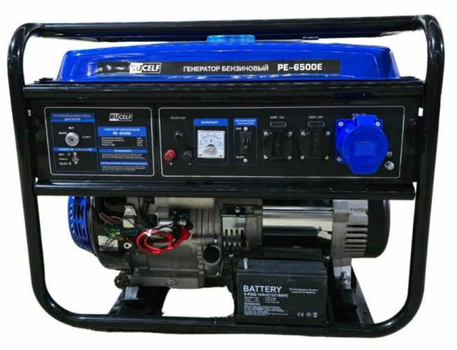 Генератор бензиновый RUCELF PE-6500E