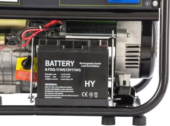 Генератор бензиновый СИБРТЕХ БС-6500Э 94548 - изображение 2