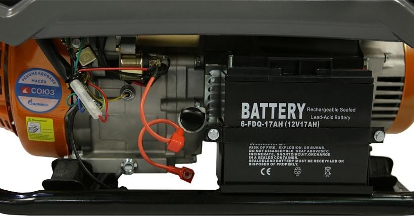 Генератор бензиновый СОЮЗ ЭГС-7500Э - изображение 2