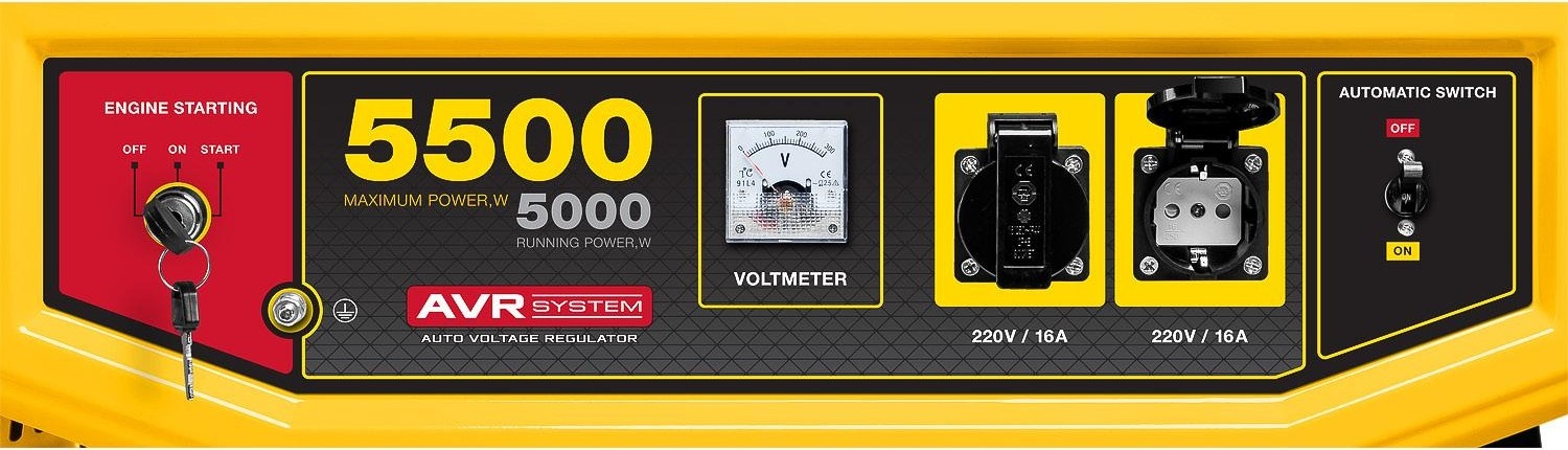 Генератор бензиновый Steher GS-6500Е - изображение 4