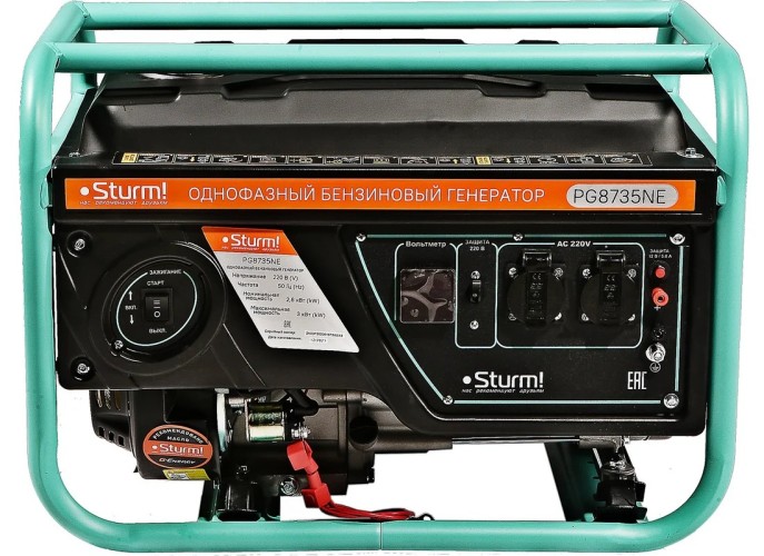 Генератор бензиновый Sturm PG8735NE