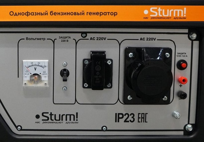 Генератор бензиновый Sturm PG8780NE - изображение 3
