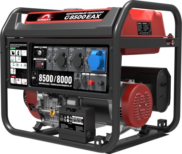 Генератор бензиновый SUNREKA G8500EAX 211010