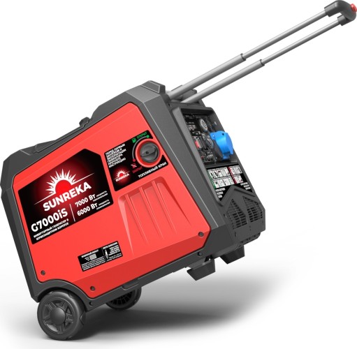 Генератор бензиновый SUNREKA G7000iS инверторный 211016 - изображение 3