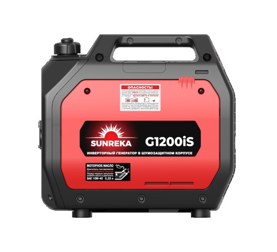 Генератор бензиновый SUNREKA G1200iS инверторный 211030 - изображение 2