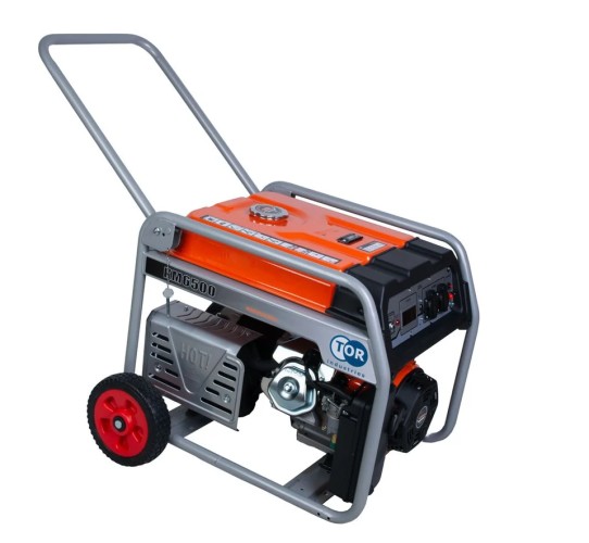 Генератор бензиновый TOR KM6500H с колесами 1018117 - изображение 2
