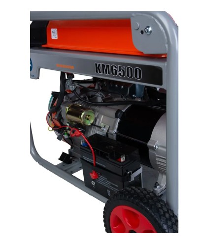 Генератор бензиновый TOR KM6500H с колесами 1018117 - изображение 4