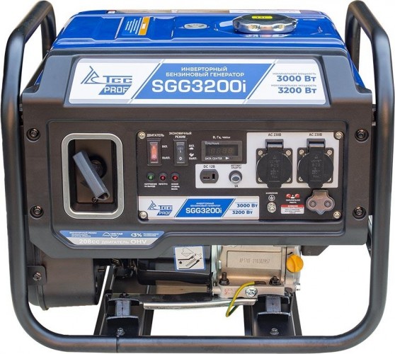 Генератор бензиновый ТСС SGG 3200 i инверторный 060031 - изображение 2