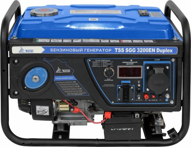 Генератор бензиновый ТСС SGG 3200 EN DUPLEX 060019 - изображение 4