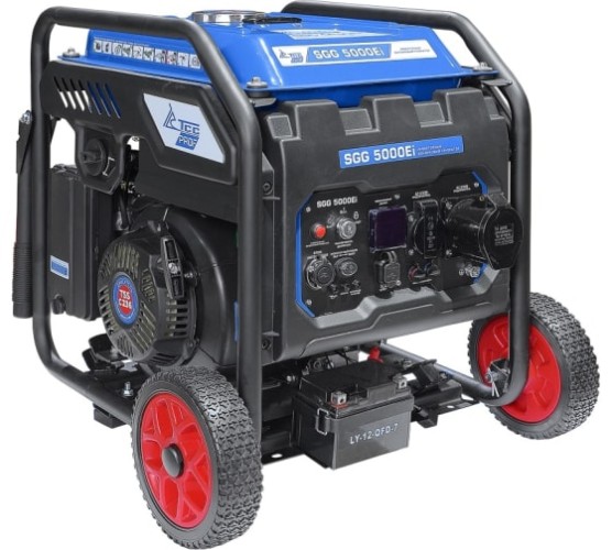 Генератор бензиновый ТСС SGG 5000 Ei инверторный 060040 - изображение 3
