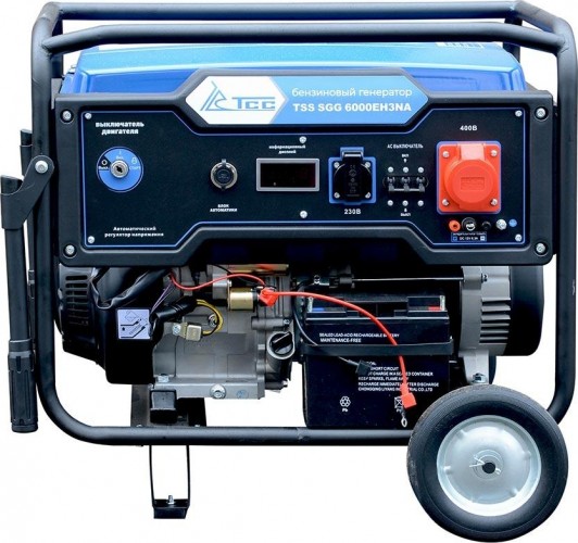 Генератор бензиновый ТСС SGG 6000 EH3NA 160011 - изображение 2