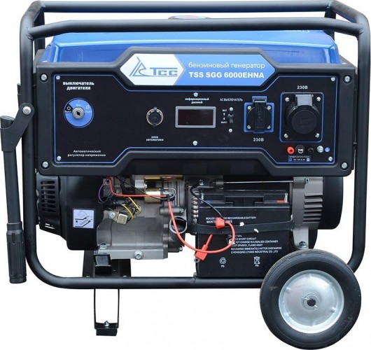 Генератор бензиновый ТСС SGG 6000 EHNA 160010 - изображение 2
