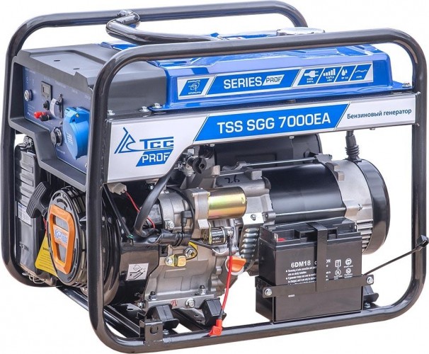 Генератор бензиновый ТСС SGG 7000 EA 030020 - изображение 4