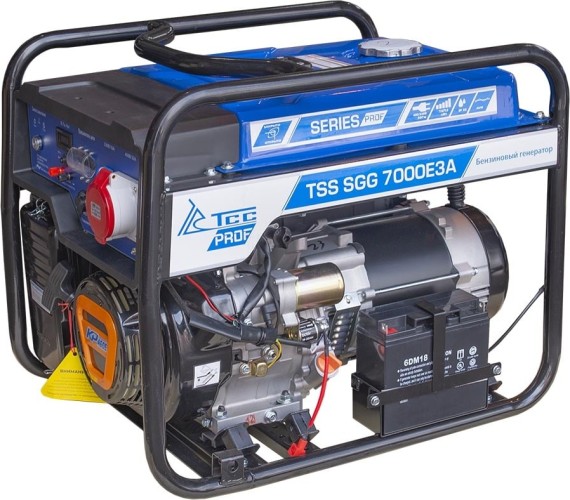 Генератор бензиновый ТСС SGG 7000 E3A 030021 - изображение 3