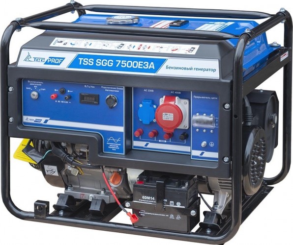 Генератор бензиновый ТСС SGG 7500 Е3A 021303