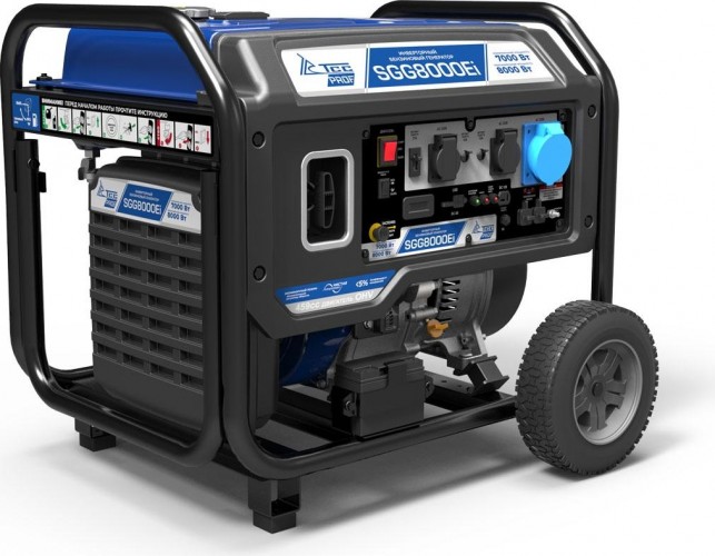Генератор бензиновый ТСС SGG 8000 Ei инверторный 060034 - изображение 3