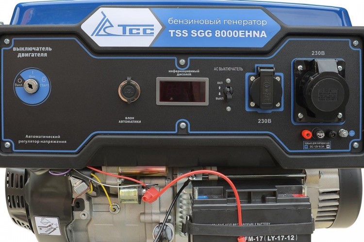 Генератор бензиновый ТСС SGG 8000 EHNA 160014 - изображение 3