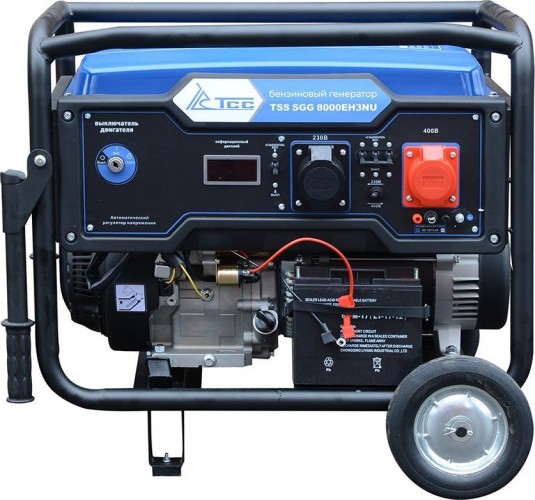 Генератор бензиновый ТСС SGG 8000 EH3NU 060017 - изображение 2