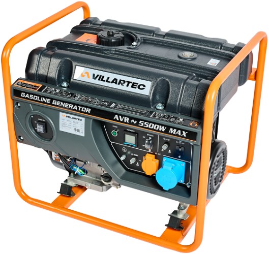 Генератор бензиновый VILLARTEC GG 6300 C GG6300C