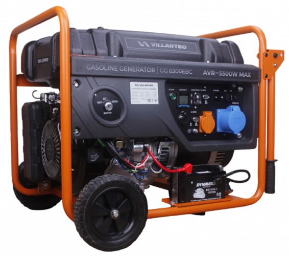 Генератор бензиновый VILLARTEC GG 6300 EBC 2102650100