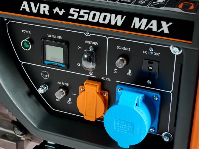 Генератор бензиновый VILLARTEC GG 6300 EWC GG6300EWC - изображение 3