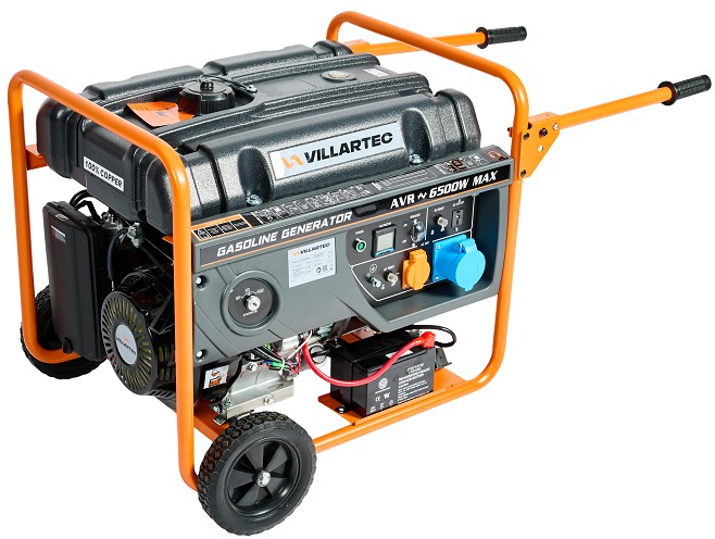 Генератор бензиновый VILLARTEC GG 7300 EWC GG7300EWC - изображение 2
