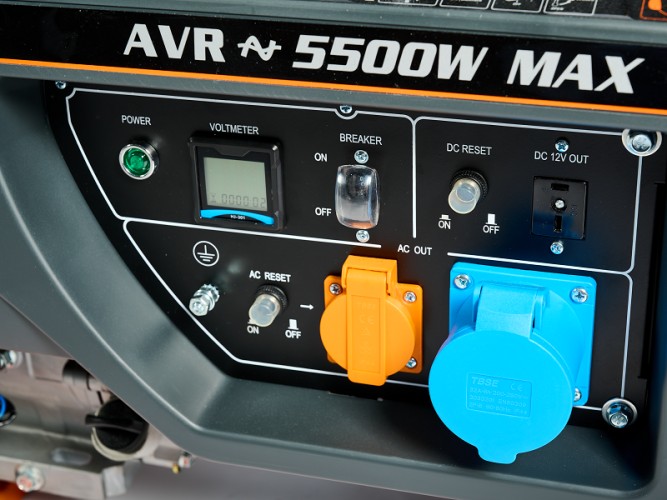 Генератор бензиновый VILLARTEC GG 6300 C GG6300C - изображение 4