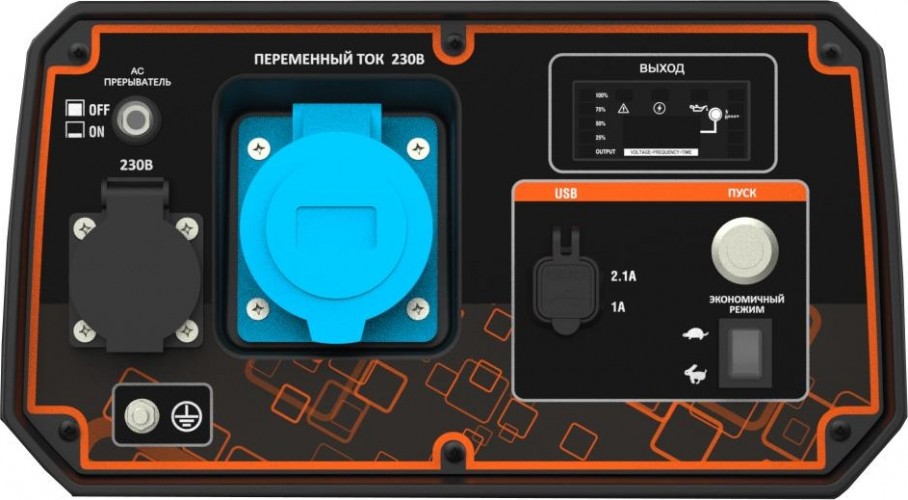 Генератор бензиновый ZONGSHEN BQH 6200 E инверторный 1T90DF650 - изображение 2