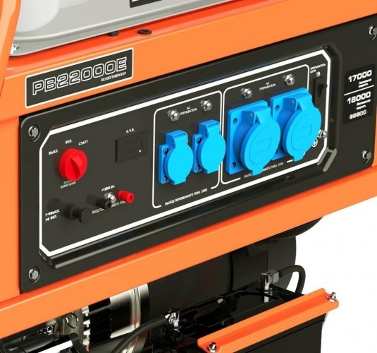 Генератор бензиновый ZONGSHEN PB 22000 E 1T90DF220 - изображение 2