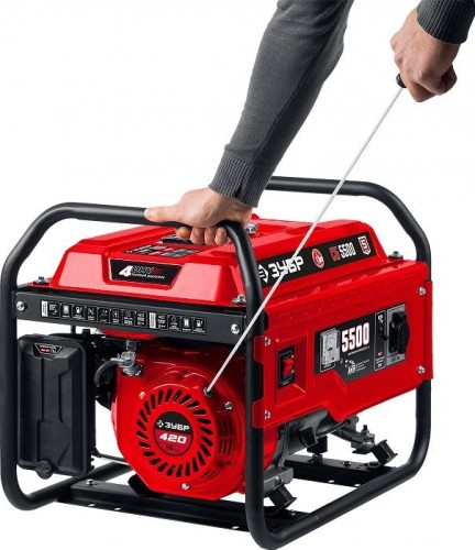 Генератор бензиновый ЗУБР СБ-5500 - изображение 12