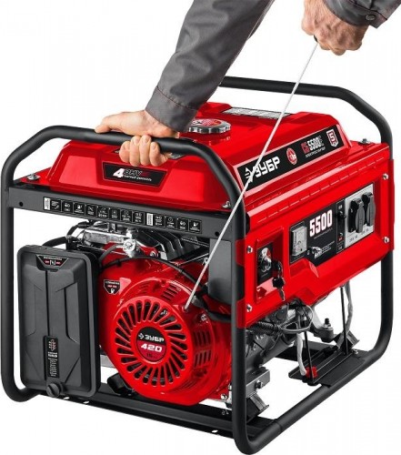 Генератор бензиновый ЗУБР СБ-5500Е - изображение 12