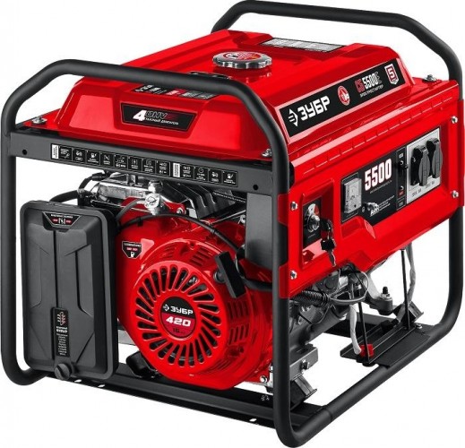 Генератор бензиновый ЗУБР СБ-5500Е - изображение 11