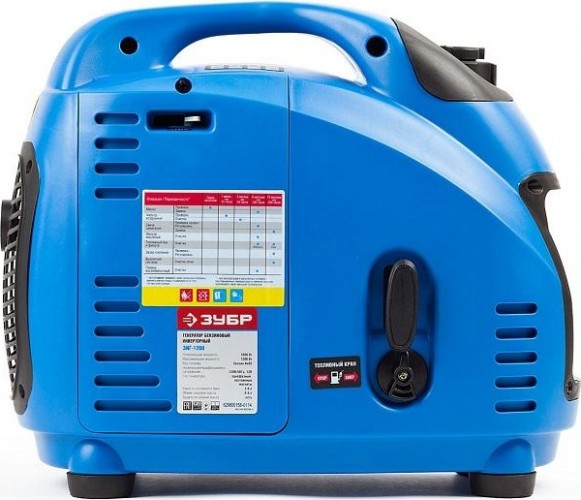 Генератор бензиновый ЗУБР ЗИГ-1200 инверторный - изображение 4