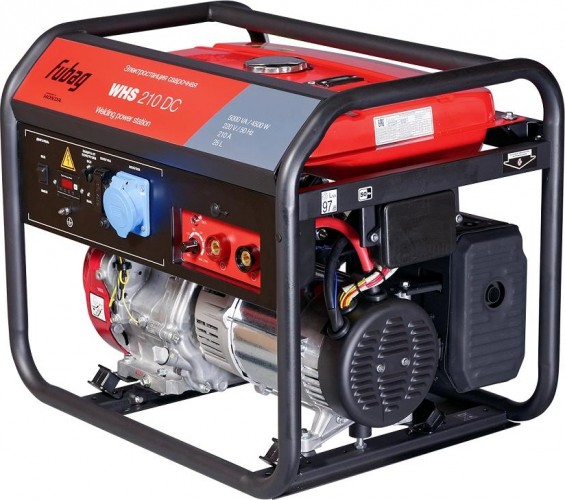 Генератор для сварки FUBAG WHS 210 DC (Honda) 838240 - изображение 2