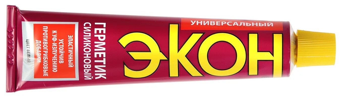Герметик ЭКОН Универсальный, белый BL-1 (70 мл) 3002451 C0043195